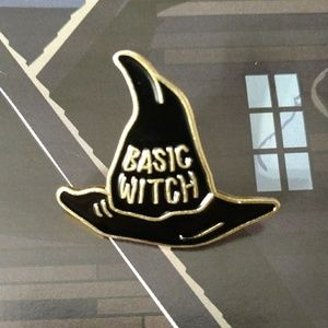 Awesome Witch Hat Buckle Lapel pin.